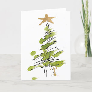 Firar jultomte i Kärlek Tack Kort