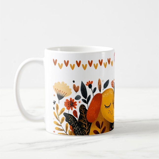 Firar kärlek i dess sötaste form med denna Cute Kaffemugg (Vänster)