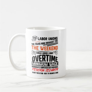 Firar Labourföreningarnas arv Kaffemugg
