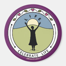 Firar Life A_Round Magnet 3"