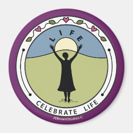Firar Life A_Round Magnet 3"