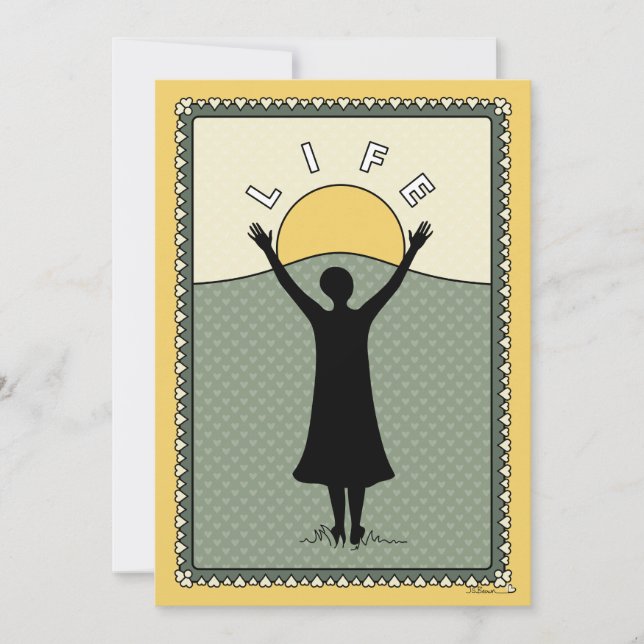 Firar Life_C_Flat Card 5"x7" Meddelande (Framsida)