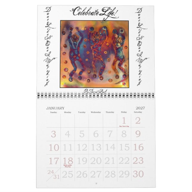 Firar Life calander Kalender (Jan 2027)