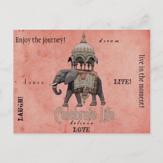 Firar livepostkort vykort (Framsida)