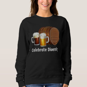 Firar Mångfald Beer Drinking T Shirt