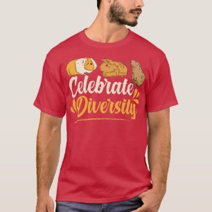 Firar Mångfalden Guinea Grisar T Shirt