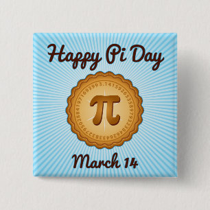 Firar Math! Bära per Lycklig Pi Day Knapp