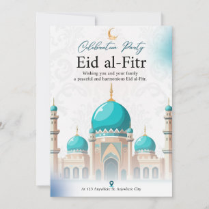 Firar med Elegance: Vit och Grönt minimalistisk Julkort