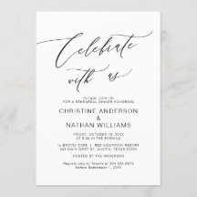 Firar med oss, Black, Bröllop Rehearsal Dinner