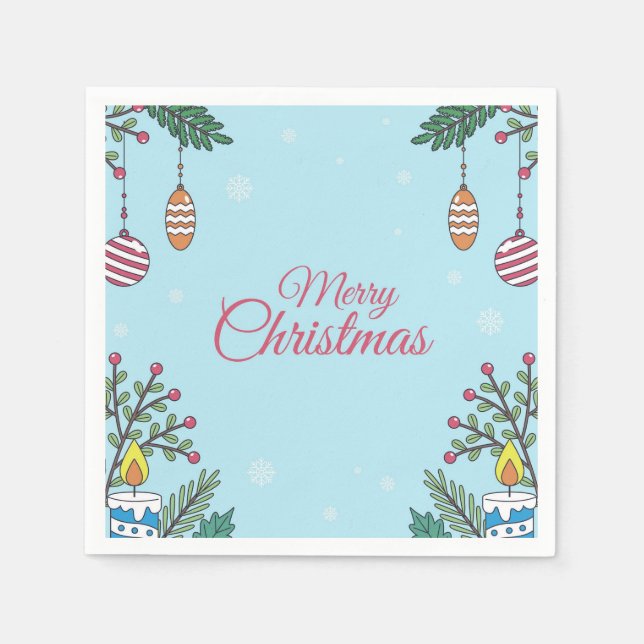 Firar med oss pappersservett (Framsidan)