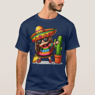 Firar med vår dabbing Mexikanska l T Shirt