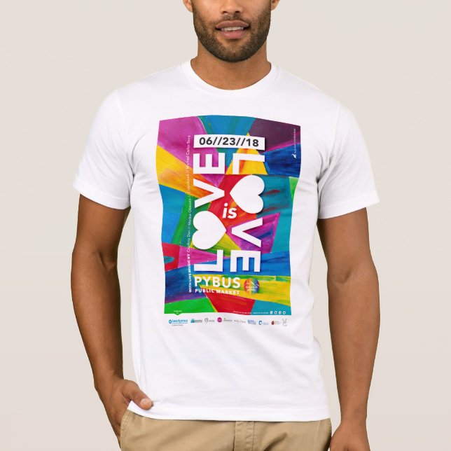 Firar minnet av Wenatchee pride 2018 T-tröja T Shirt (Framsida)
