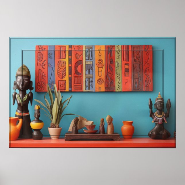 Firar Mor Afrika Poster (Framsidan)