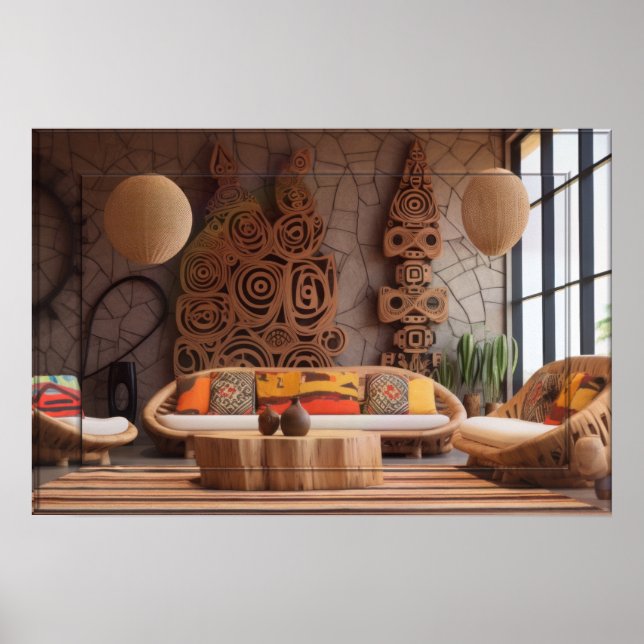 Firar Mor Afrika Poster (Framsidan)