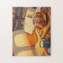 Firar mysiga nätter, trikå och varm pussel