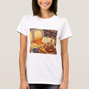Firar mysiga nätter, trikå och varm t shirt