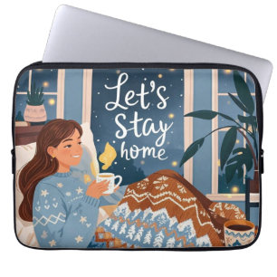 Firar mysigt natttrikå laptop fodral