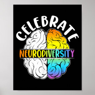 Firar neurodiversitet Mental Health Autism Poster