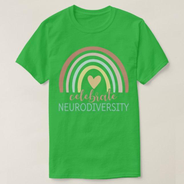 Firar Neurodiversity I T Shirt (Design framsida)