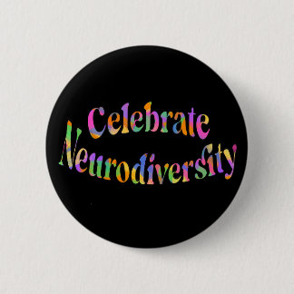 Firar neurodiversity Regbow Typography Knapp