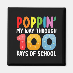 Firar på min väg genom 100 dagars skola magnet