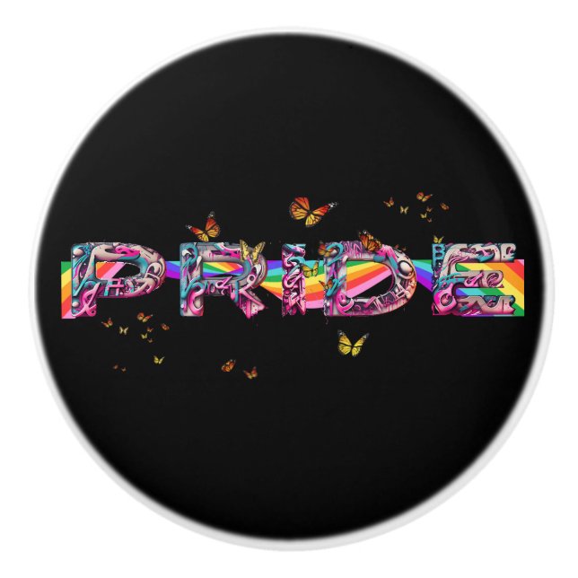 Firar Pride Ceramic pull Knopp (Framsidan)