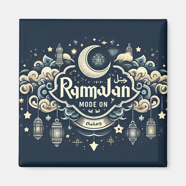 Firar Ramadan med Ramadan ModeOn Magnet (Framsidan)