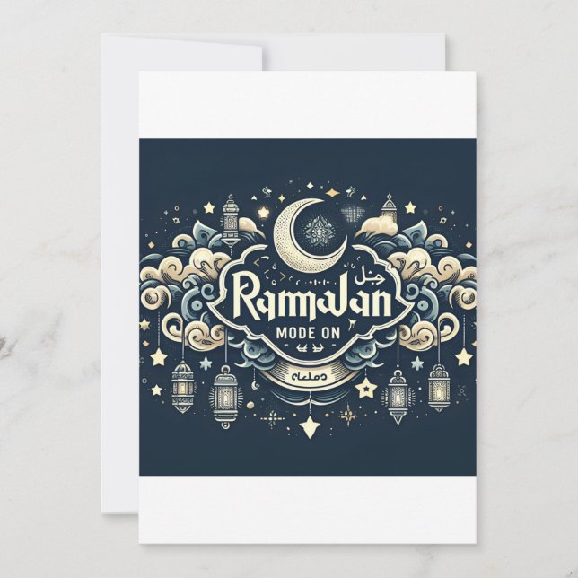 Firar Ramadan med Ramadan ModeOn Meddelande (Framsida)