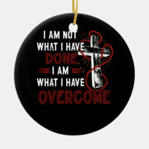 Firar Recovery T-Shirt Christian Kor Jesus C Julgransprydnad Keramik