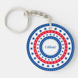 Firar Red, White och Blue Stars