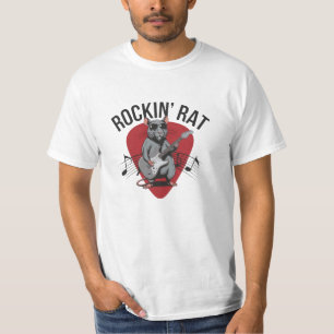 Firar Rodents med Råtta Art T Shirt