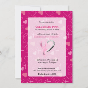 Firar Rosa Inbjudningar