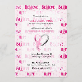 Firar Rosa Inbjudningar