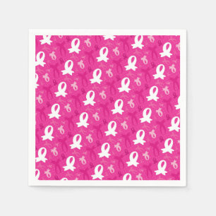 Firar rosa pappersservett