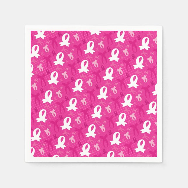 Firar rosa pappersservett (Framsidan)