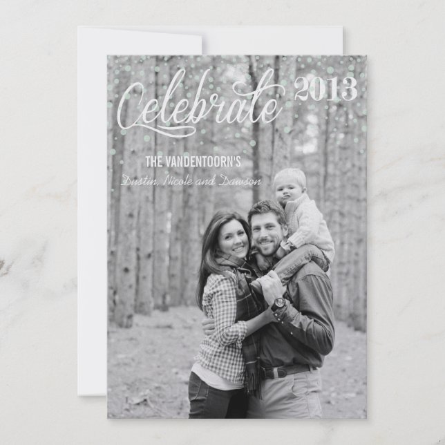 Firar säsongen inbjudningar (Framsida)