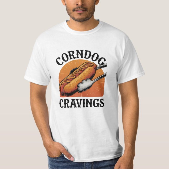 Firar Snacks med unik kornkonst T Shirt (Framsida)