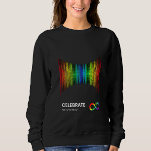 Firar spektrumet firar den neurologiska mångfalden t shirt