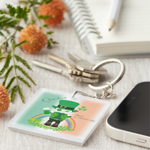 Firar St. Patrick's Day med en Lucky Cat