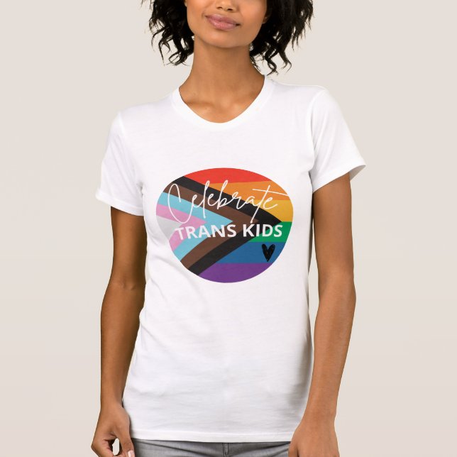 Firar Trans Kids Women's Tshirt T Shirt (Framsida)