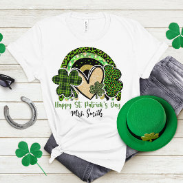 Firar Tur & Kärlek: Personlig St. Patrick's T Shirt
