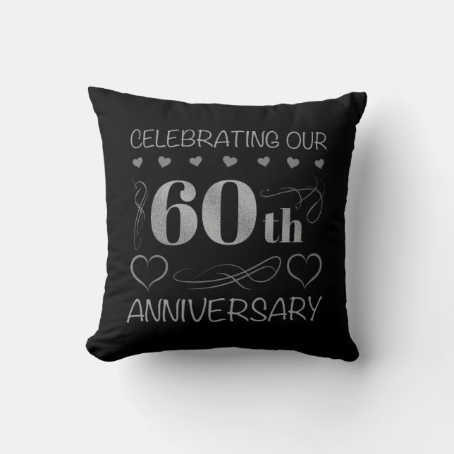 Firar vår 60-årsjubileum kudde (Framsida)