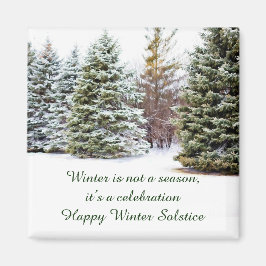 Firar Winter Solstice Fridge Magnet