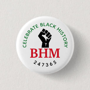 Firat Black History 247365 Monogram Knapp