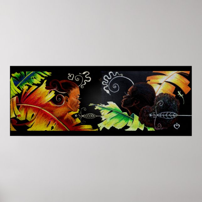 Fire and Bliss - Mosaic Poster (Framsidan)