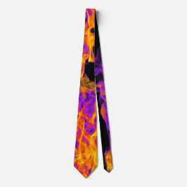 Fire and Flame Mönster Neck Tie Slips