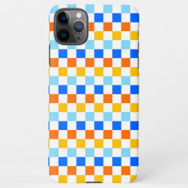 Fire and ice checkerboard pattern