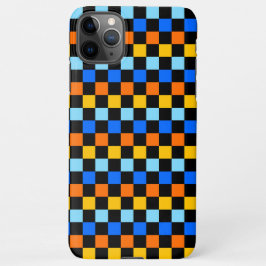 Fire and ice checkerboard pattern