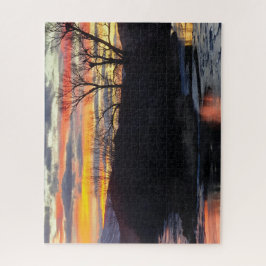 Fire and Ice Jigsaw Puzzle Pussel