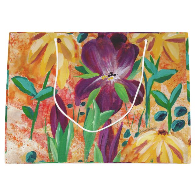 Fire and Iris gift bag (Framsidan)